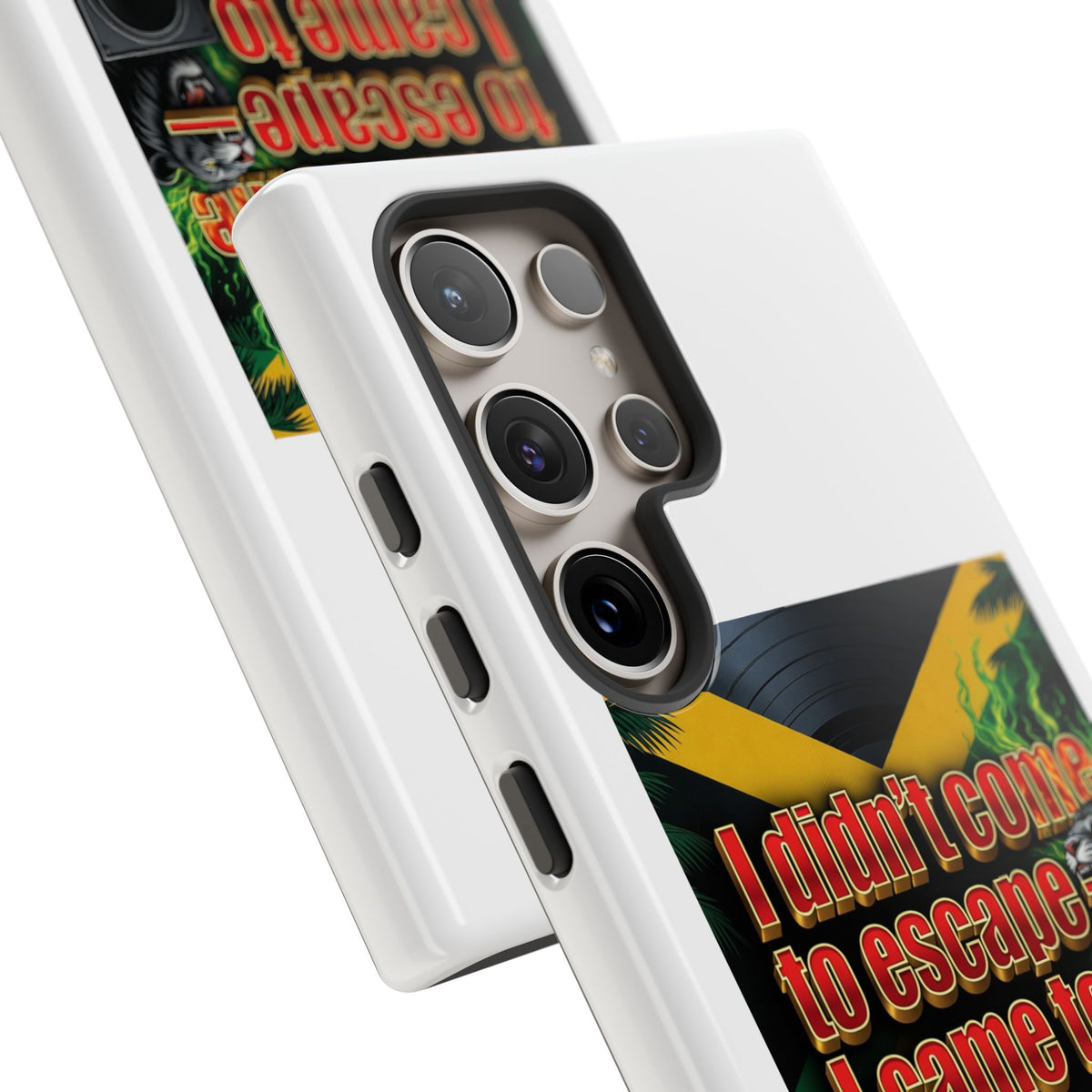 Jamaica Rhythm Phone Case — "I didn't come to escape, I came to remember my rhythm"