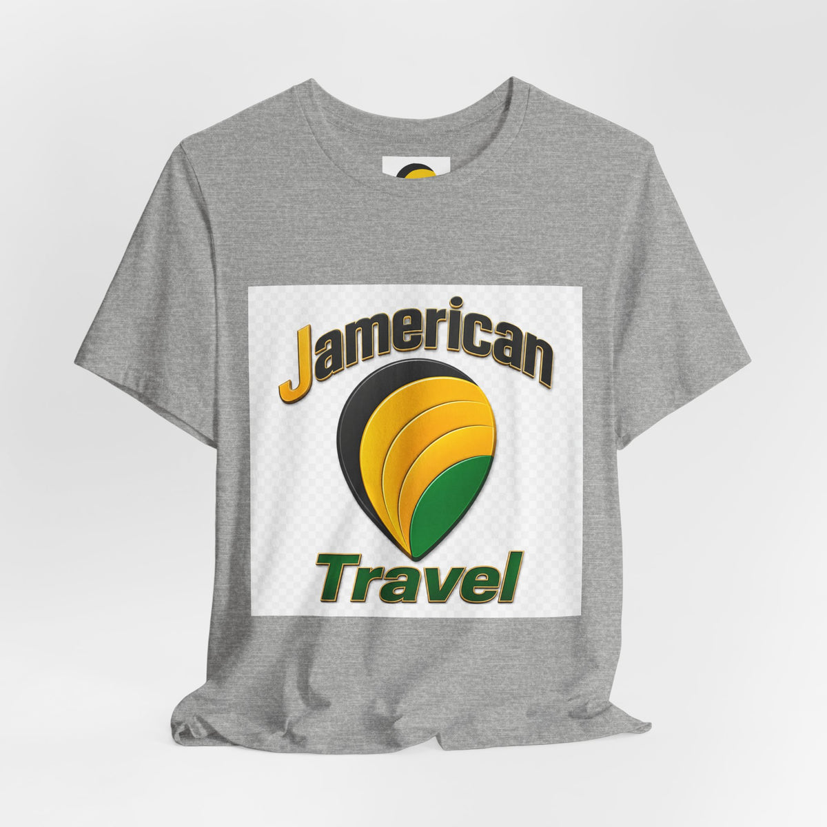 Jamerican Travel T-Shirt | Vintage Travel Logo Tee
