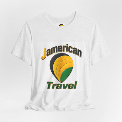 Jamerican Travel T-Shirt | Vintage Travel Logo Tee