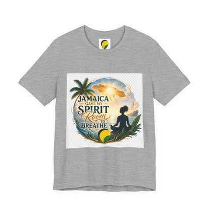 American Travel Polo — "Seeing the World Through Your Eyes" Graphic Shirt