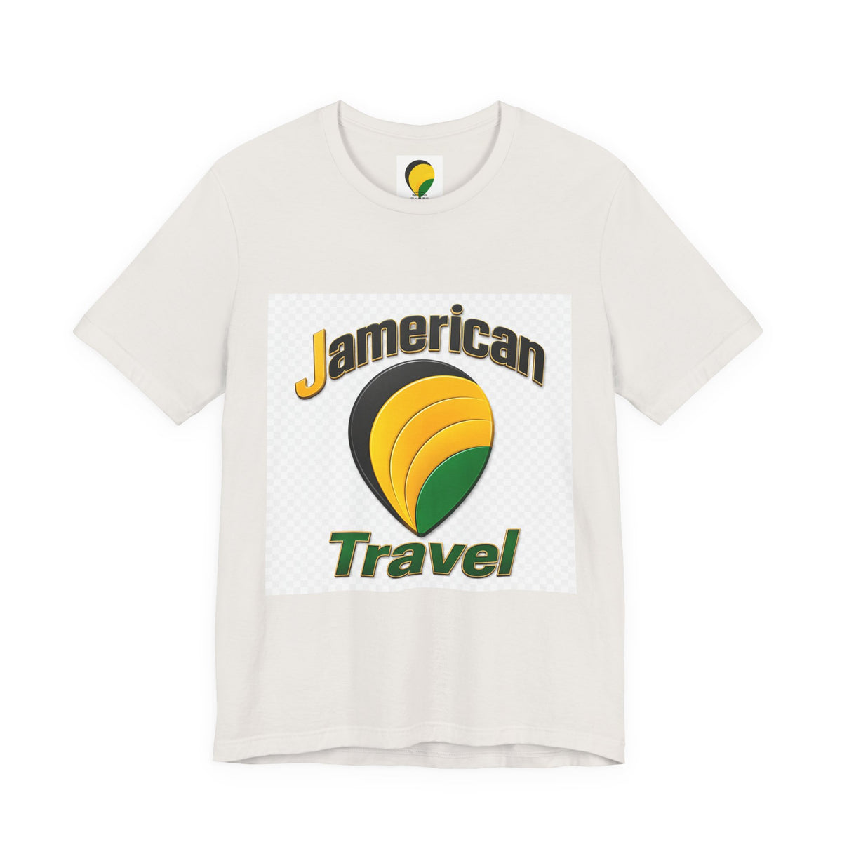 Jamerican Travel T-Shirt | Vintage Travel Logo Tee
