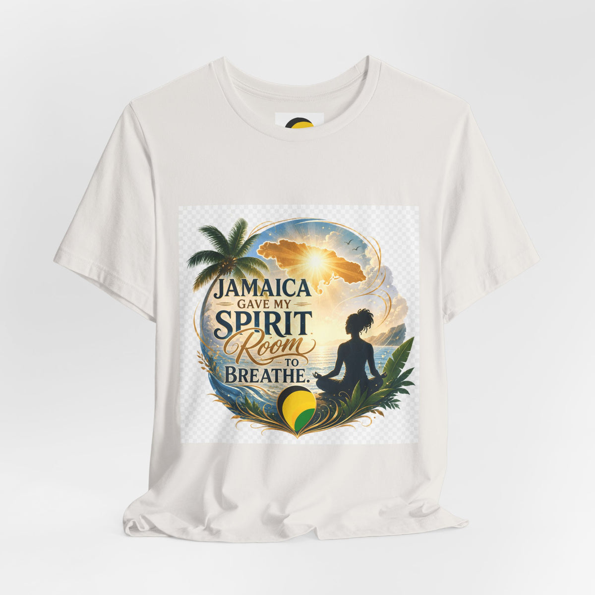 American Travel Polo — "Seeing the World Through Your Eyes" Graphic Shirt