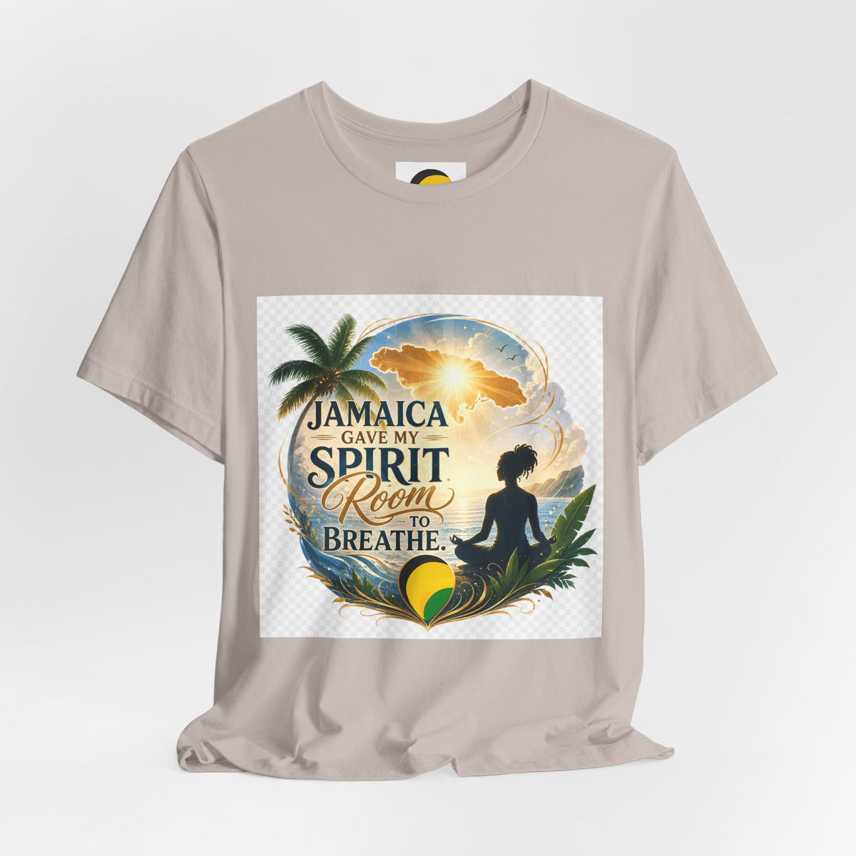 American Travel Polo — "Seeing the World Through Your Eyes" Graphic Shirt