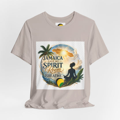 American Travel Polo — "Seeing the World Through Your Eyes" Graphic Shirt