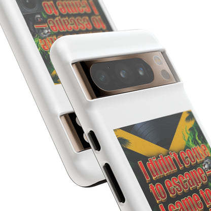 Jamaica Rhythm Phone Case — "I didn't come to escape, I came to remember my rhythm"