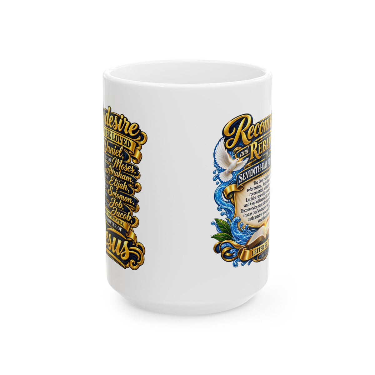 Recovery & Redemption Poem Mug | Inspirational Sober Living Ceramic Mug