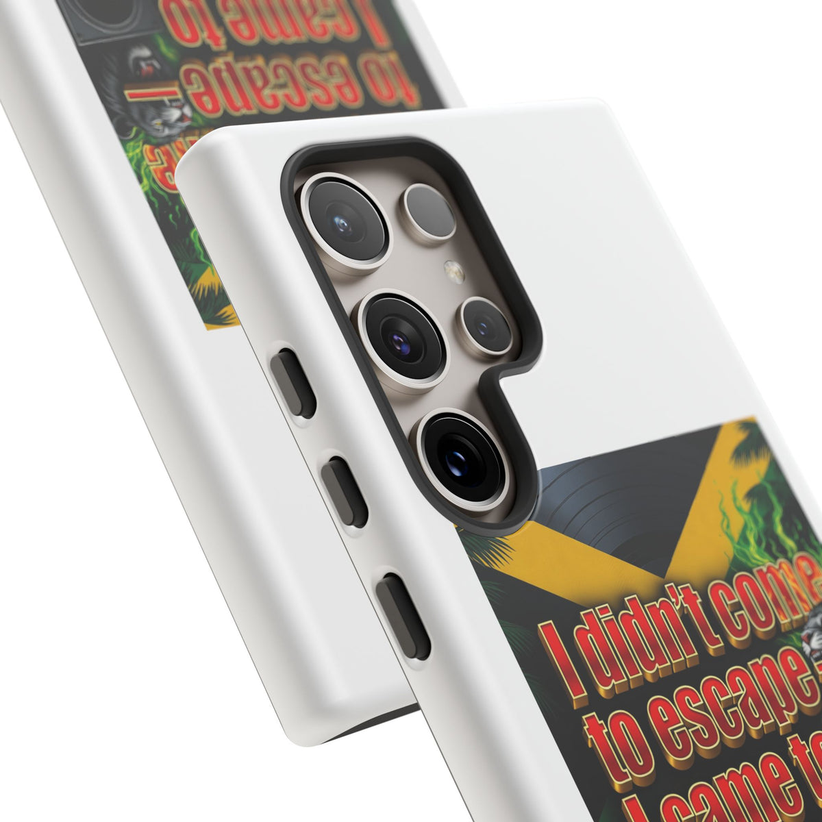 Jamaica Rhythm Phone Case — "I didn't come to escape, I came to remember my rhythm"
