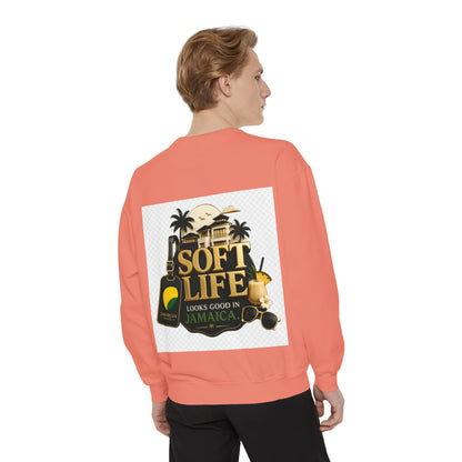 This island didn't just host me it claimed me Yard forever Sweatshirt | Soft Life Jamaica Crewneck