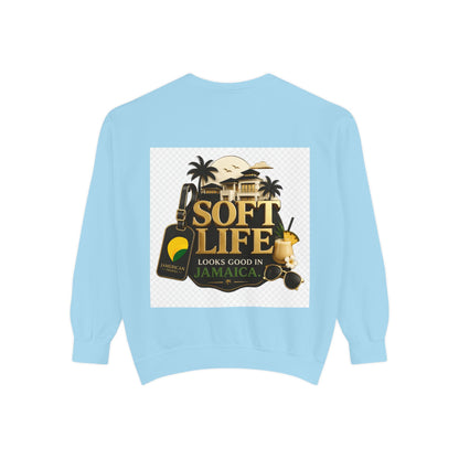 This island didn't just host me it claimed me Yard forever Sweatshirt | Soft Life Jamaica Crewneck