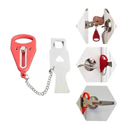Portable Door Lock Keyless Anti-Theft Hotel Lock Travel Locks Childproof Door Lock Security Home Safety
