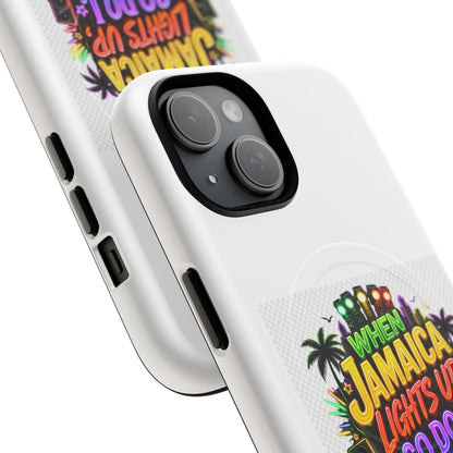 Jamaica Lights Up Phone Case — Tough Magnetic Protective Case