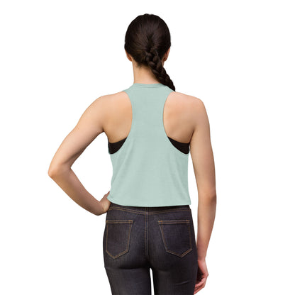 Island Soul Crop Top — American Passport Tropical Travel Graphic