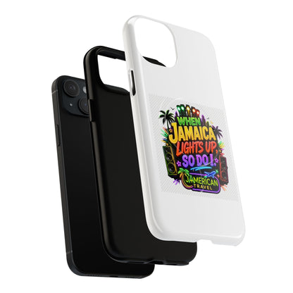 Jamaica Lights Up Phone Case — Tough Magnetic Protective Case
