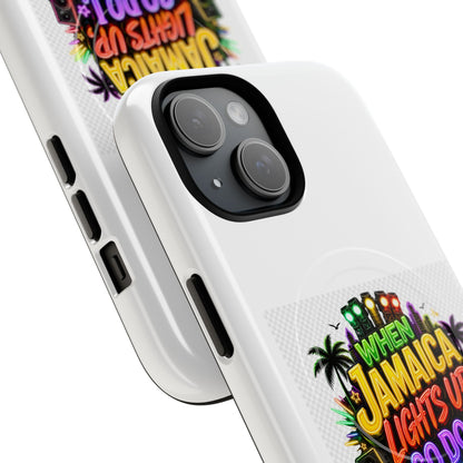 Jamaica Lights Up Phone Case — Tough Magnetic Protective Case