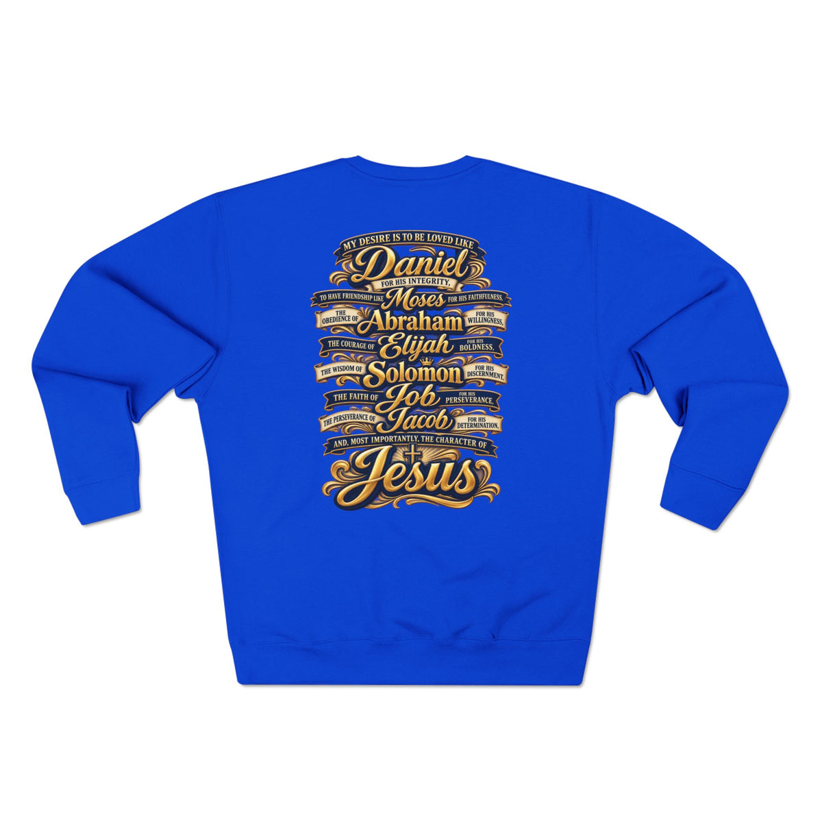 I Was Not Made By Accident Sweatshirt | Christian Scripture Names Crewneck
