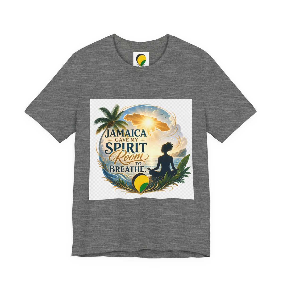 American Travel Polo — "Seeing the World Through Your Eyes" Graphic Shirt