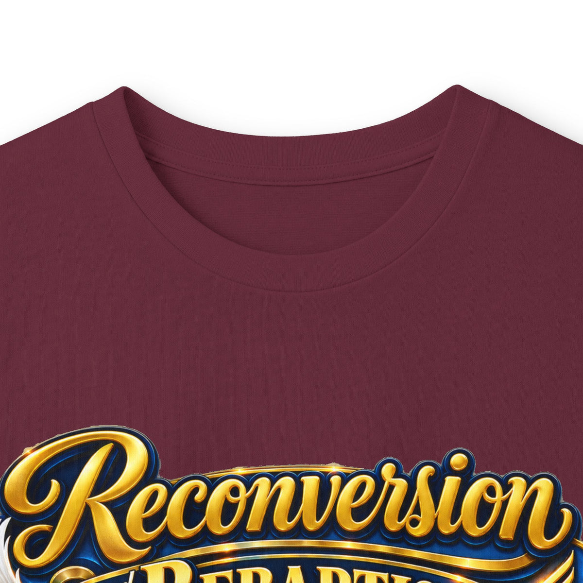 Reconversion Rebaptism Scripture Design Long Sleeve Tee | Christian Faith Shirt