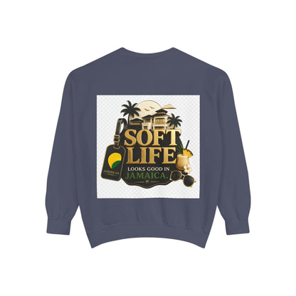 This island didn't just host me it claimed me Yard forever Sweatshirt | Soft Life Jamaica Crewneck
