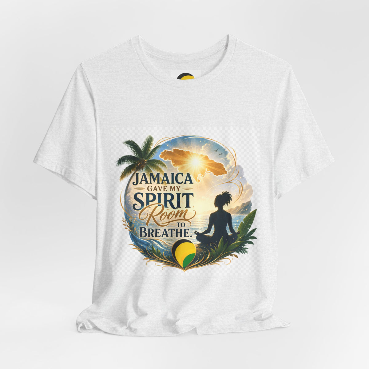 American Travel Polo — "Seeing the World Through Your Eyes" Graphic Shirt