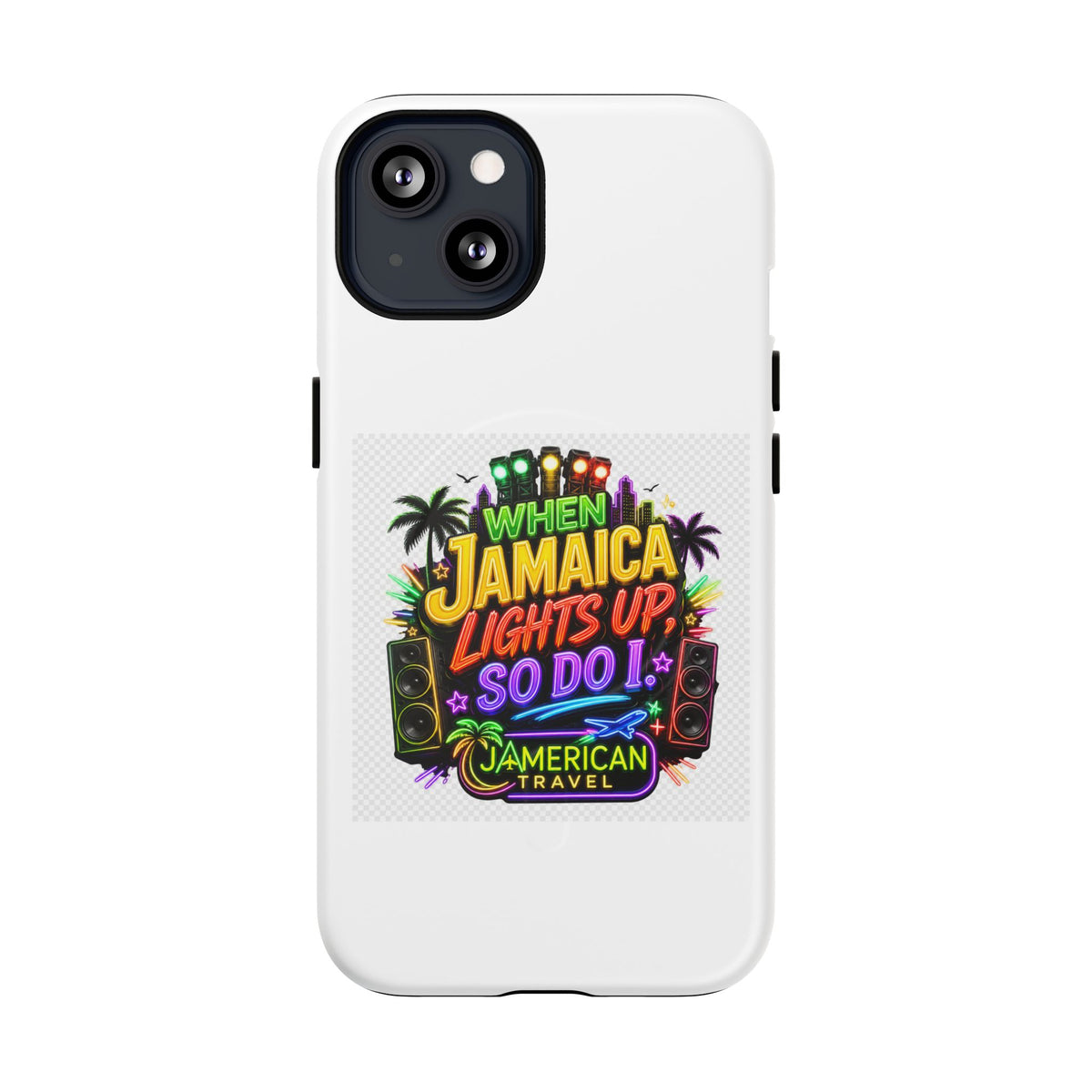 Jamaica Lights Up Phone Case — Tough Magnetic Protective Case