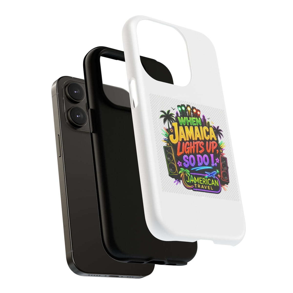 Jamaica Lights Up Phone Case — Tough Magnetic Protective Case