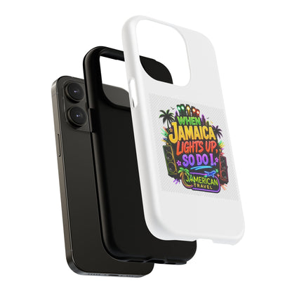 Jamaica Lights Up Phone Case — Tough Magnetic Protective Case