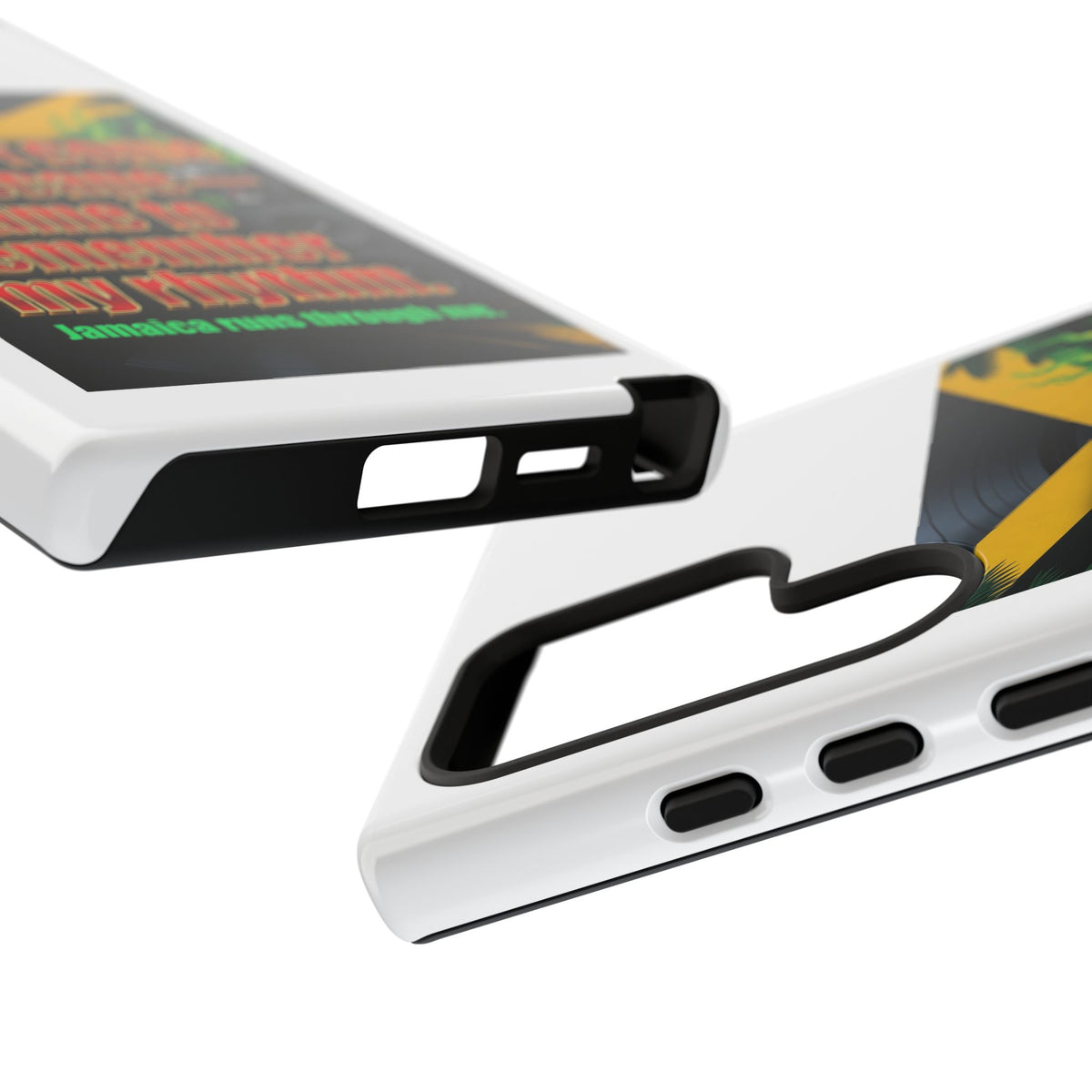 Jamaica Rhythm Phone Case — "I didn't come to escape, I came to remember my rhythm"
