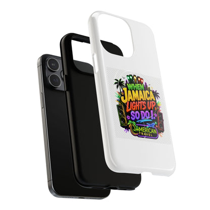 Jamaica Lights Up Phone Case — Tough Magnetic Protective Case
