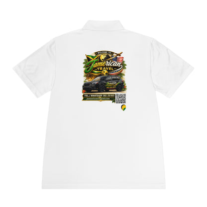 American Travel Logo Polo — Men’s Sport Polo Shirt