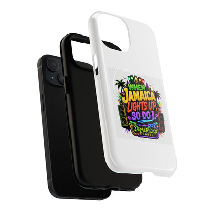 Jamaica Lights Up Phone Case — Tough Magnetic Protective Case