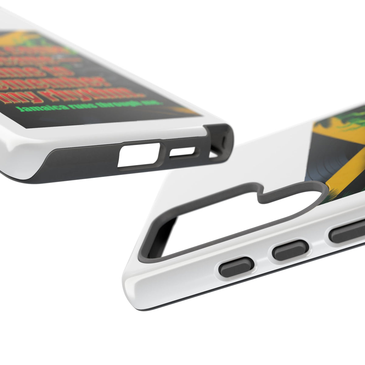 Jamaica Rhythm Phone Case — "I didn't come to escape, I came to remember my rhythm"