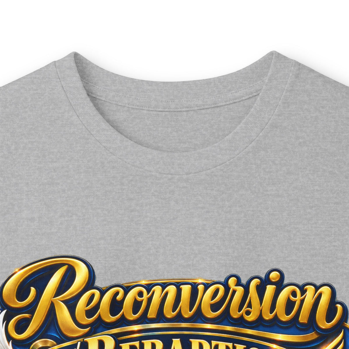 Reconversion Rebaptism Scripture Design Long Sleeve Tee | Christian Faith Shirt