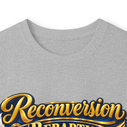 Reconversion Rebaptism Scripture Design Long Sleeve Tee | Christian Faith Shirt