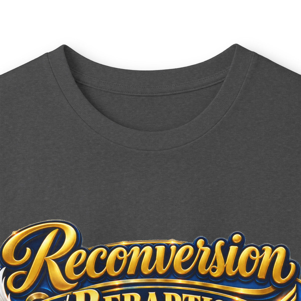 Reconversion Rebaptism Scripture Design Long Sleeve Tee | Christian Faith Shirt