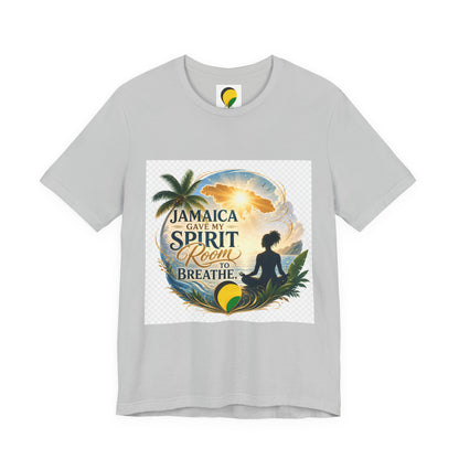 American Travel Polo — "Seeing the World Through Your Eyes" Graphic Shirt