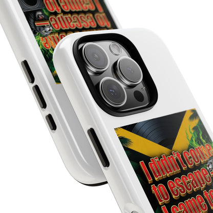 Jamaica Rhythm Phone Case — "I didn't come to escape, I came to remember my rhythm"