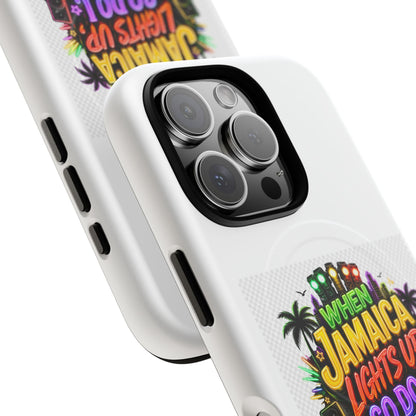 Jamaica Lights Up Phone Case — Tough Magnetic Protective Case