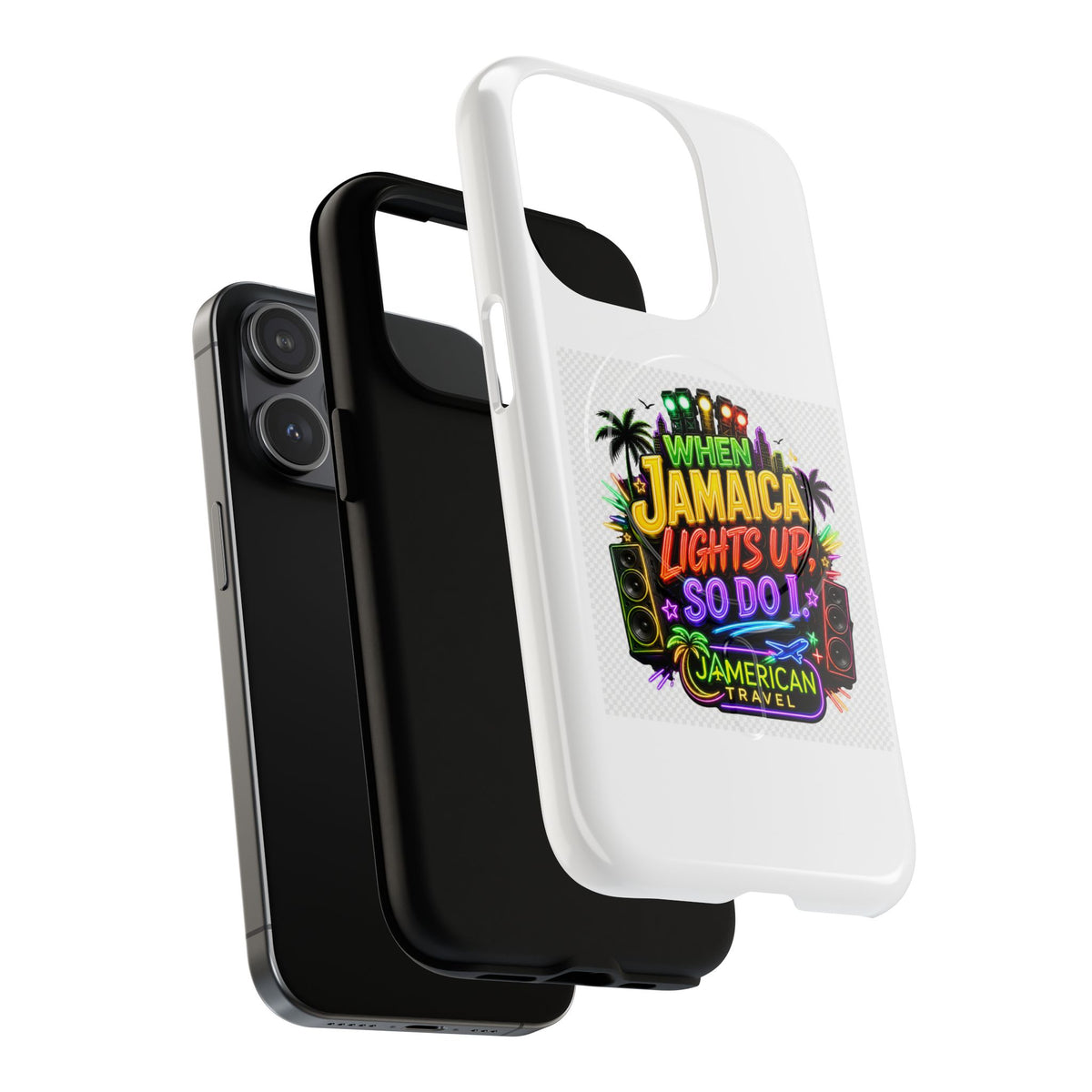 Jamaica Lights Up Phone Case — Tough Magnetic Protective Case