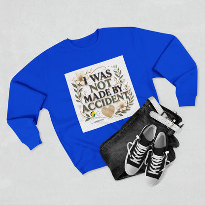 I Was Not Made By Accident Sweatshirt | Christian Scripture Names Crewneck