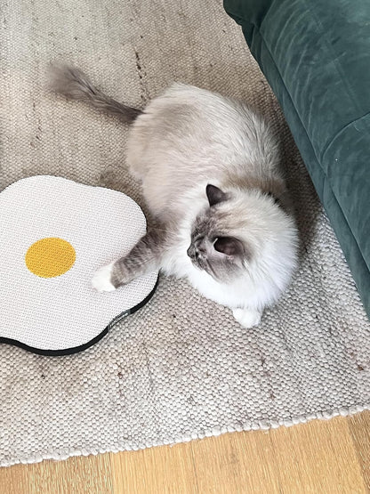 Wall Mounted Cat Scratcher, Space Saver for Doors & Hallways