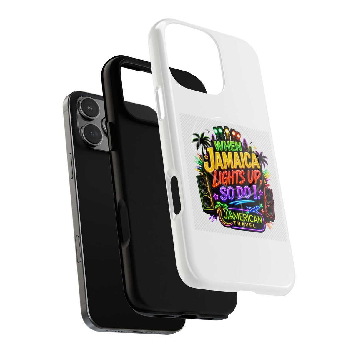 Jamaica Lights Up Phone Case — Tough Magnetic Protective Case