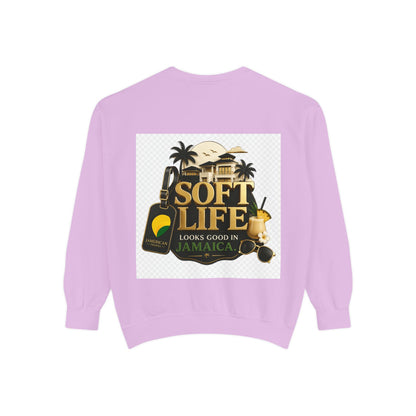 This island didn't just host me it claimed me Yard forever Sweatshirt | Soft Life Jamaica Crewneck