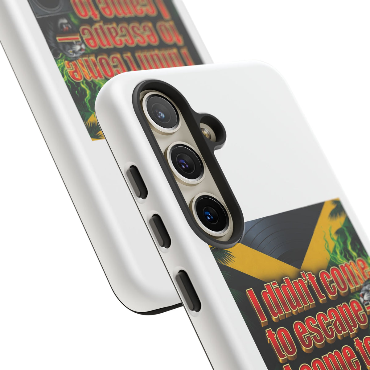 Jamaica Rhythm Phone Case — "I didn't come to escape, I came to remember my rhythm"