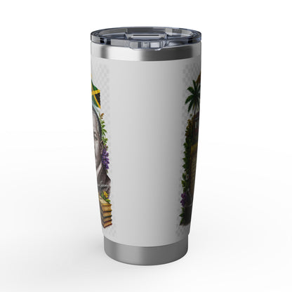 Cannabis Leaf Vagabond 20oz Tumbler – Rasta Herb of Life Travel Cup