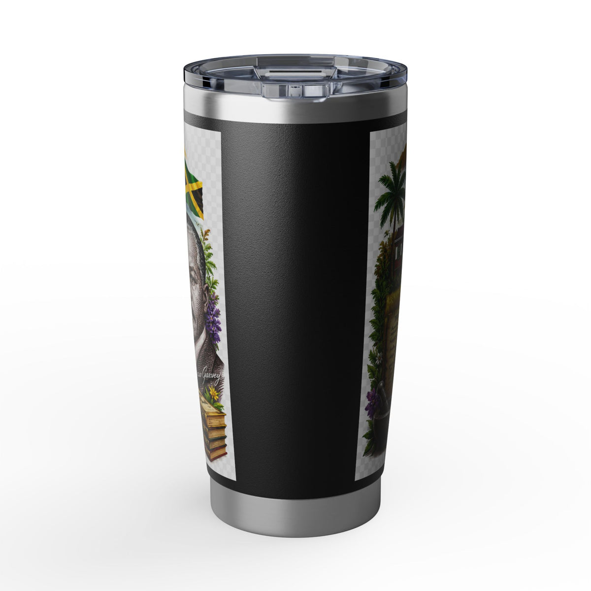 Cannabis Leaf Vagabond 20oz Tumbler – Rasta Herb of Life Travel Cup