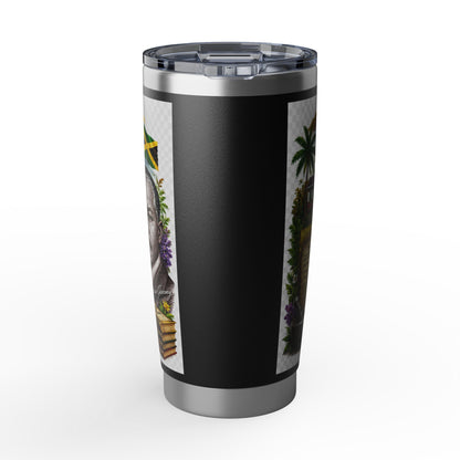 Cannabis Leaf Vagabond 20oz Tumbler – Rasta Herb of Life Travel Cup