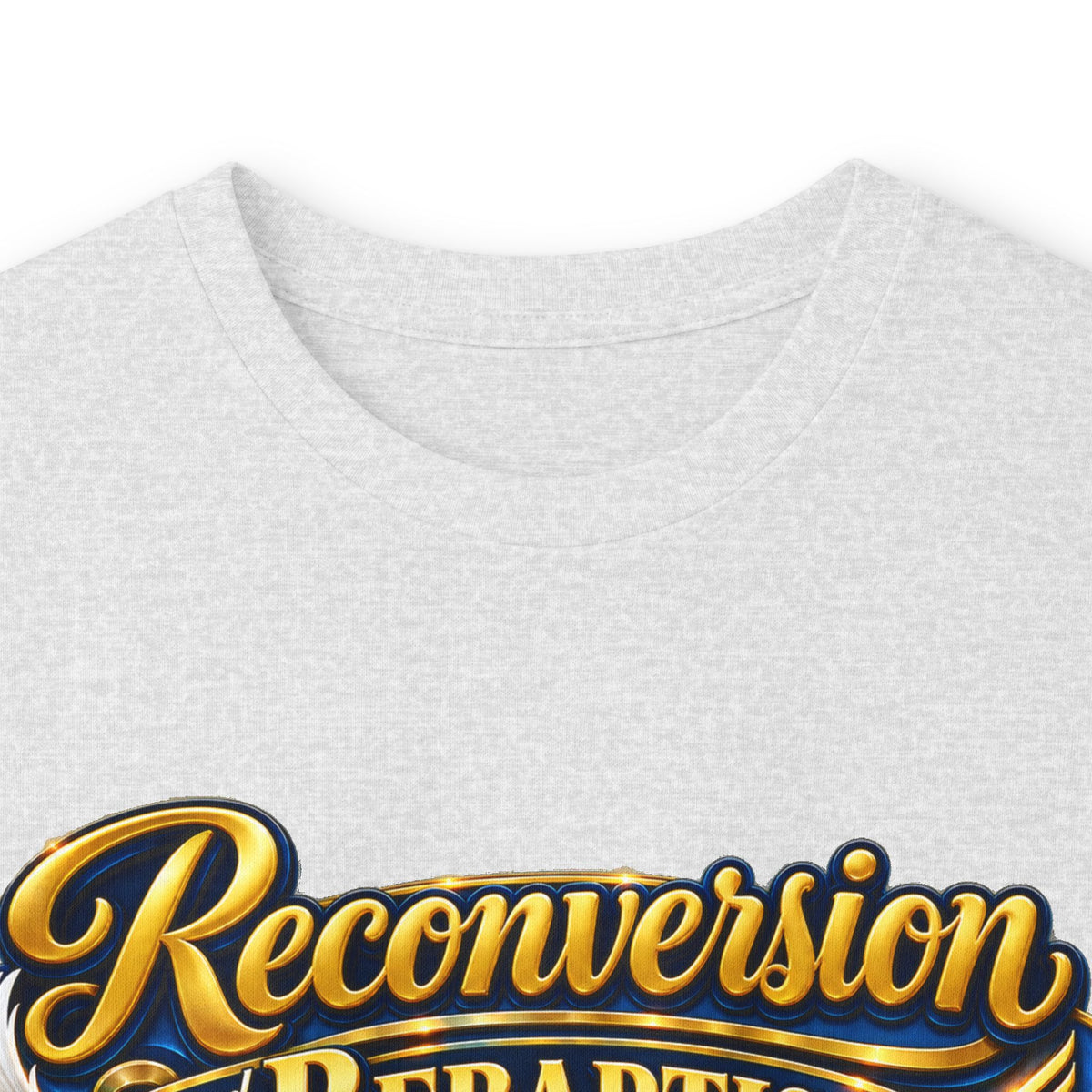 Reconversion Rebaptism Scripture Design Long Sleeve Tee | Christian Faith Shirt