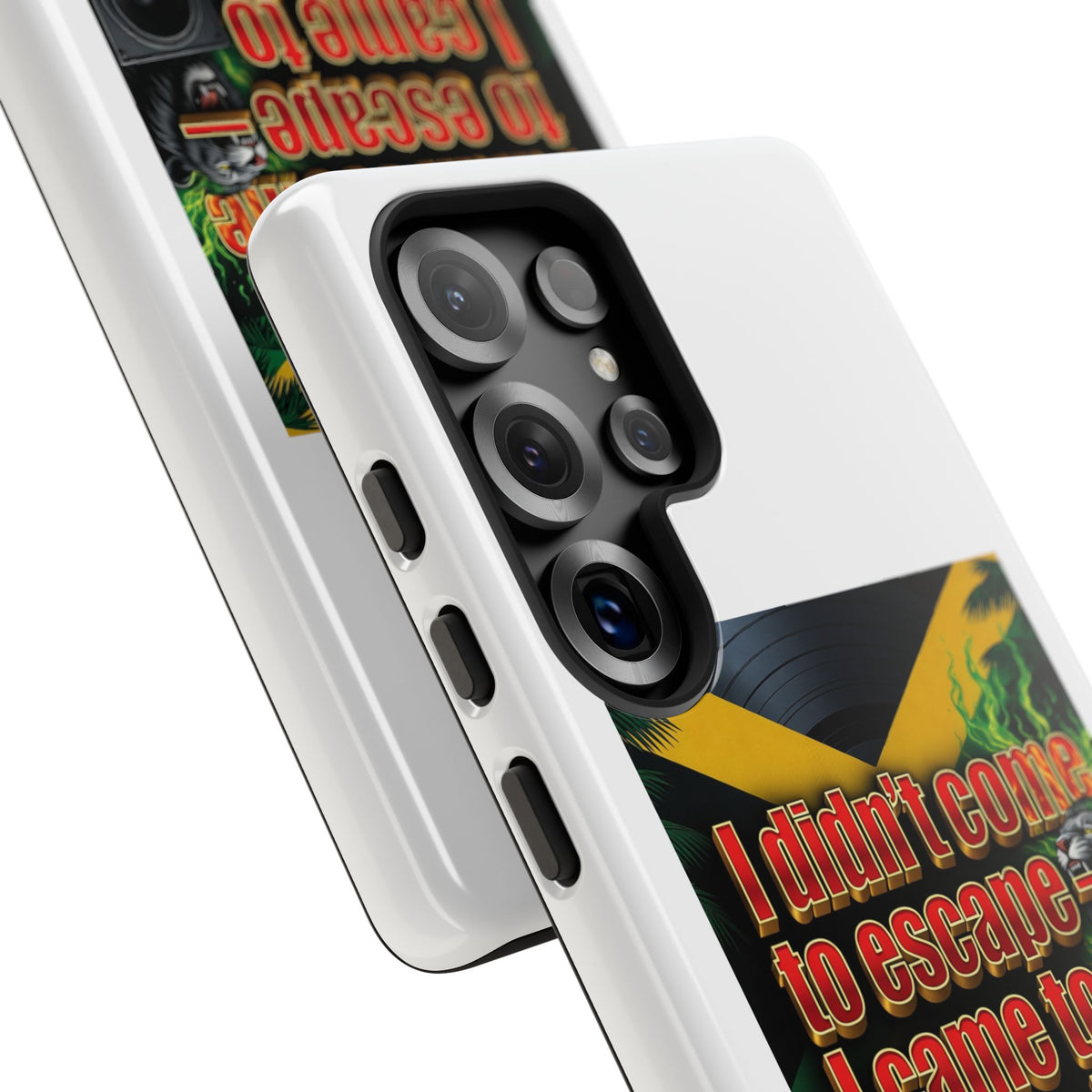 Jamaica Rhythm Phone Case — "I didn't come to escape, I came to remember my rhythm"