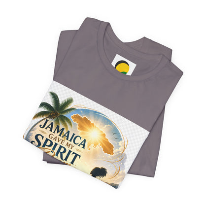 American Travel Polo — "Seeing the World Through Your Eyes" Graphic Shirt