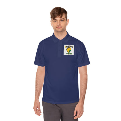 American Travel Logo Polo — Men’s Sport Polo Shirt